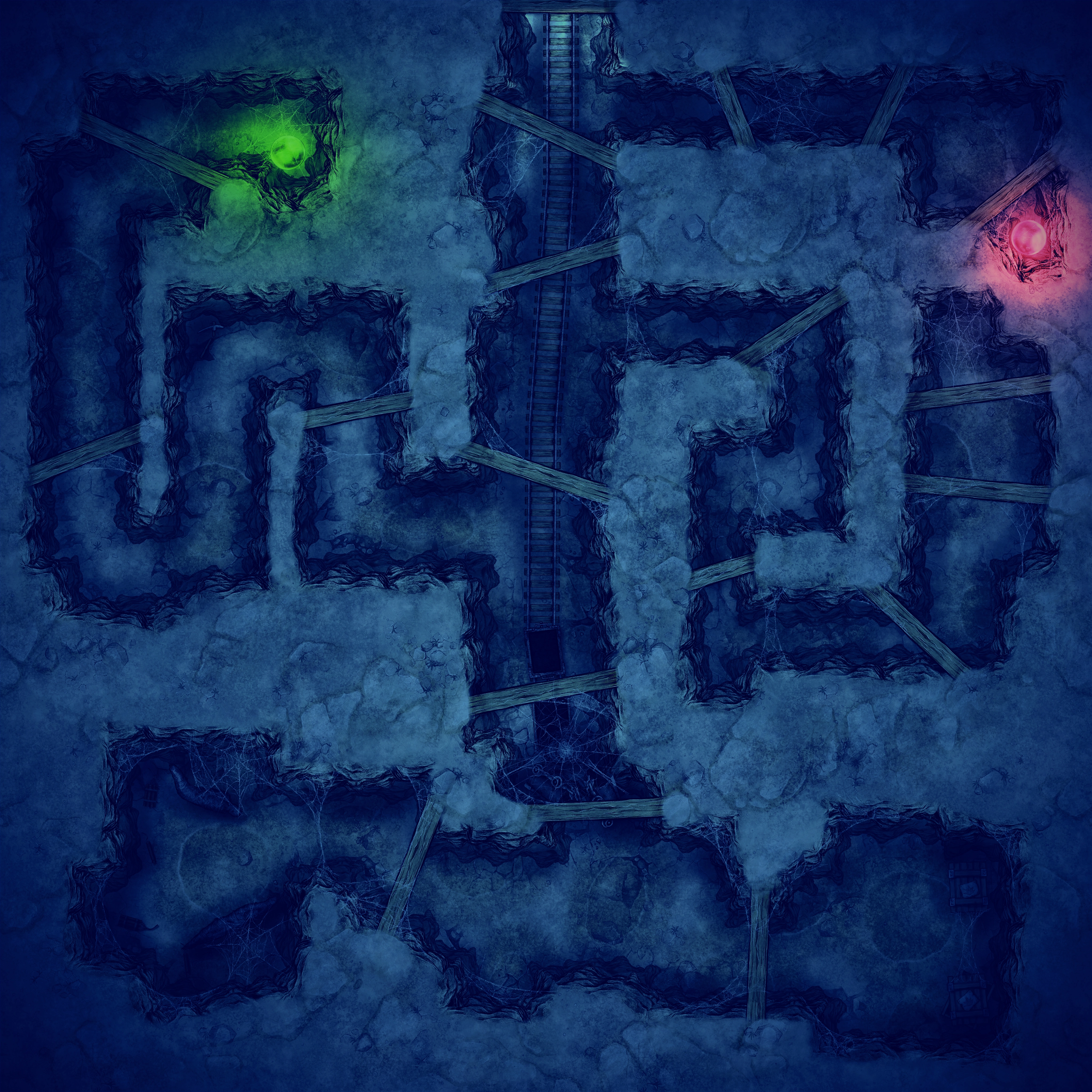 Voidfallen - Abandoned Mine Map