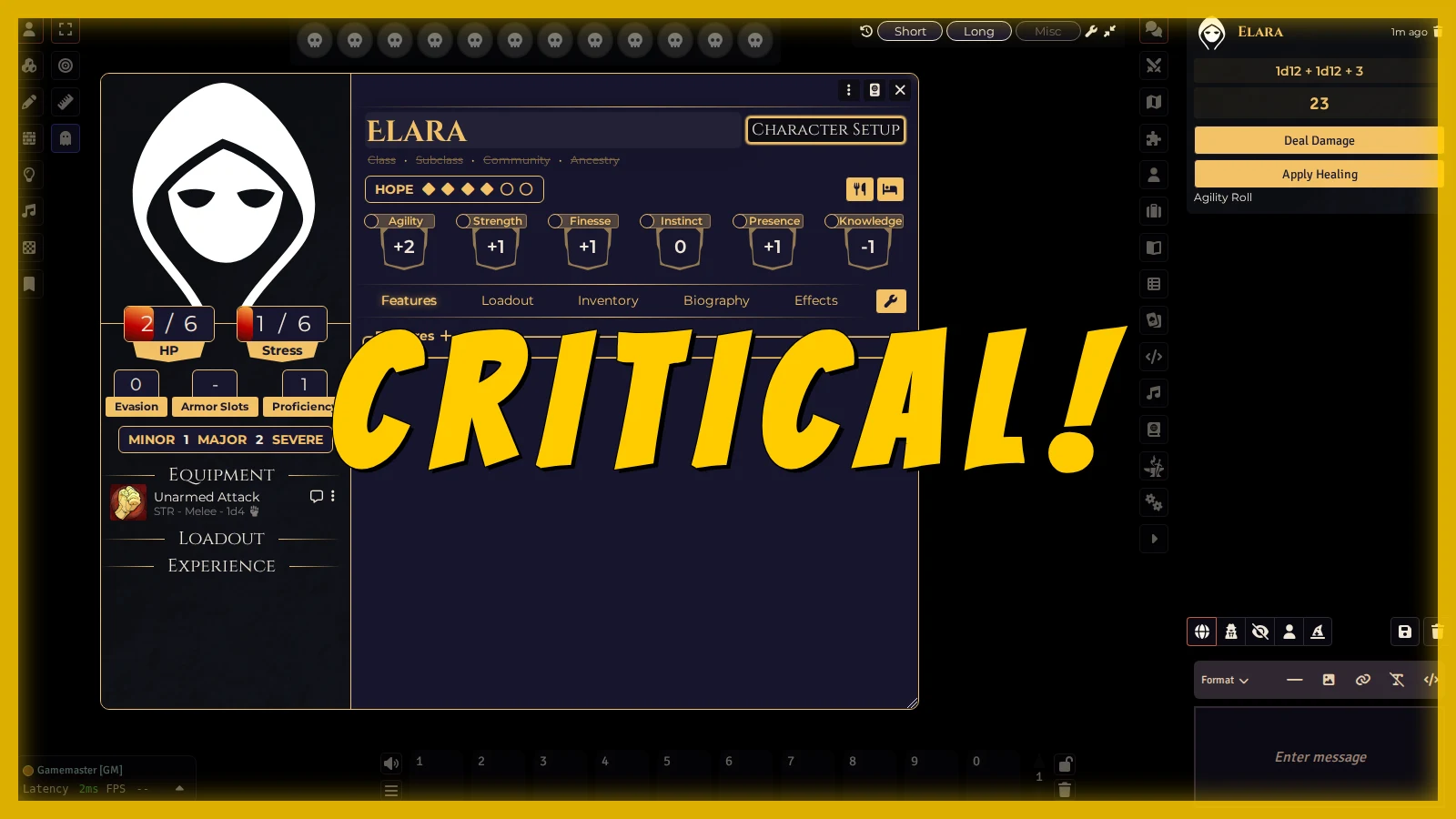 Daggerheart: Critical