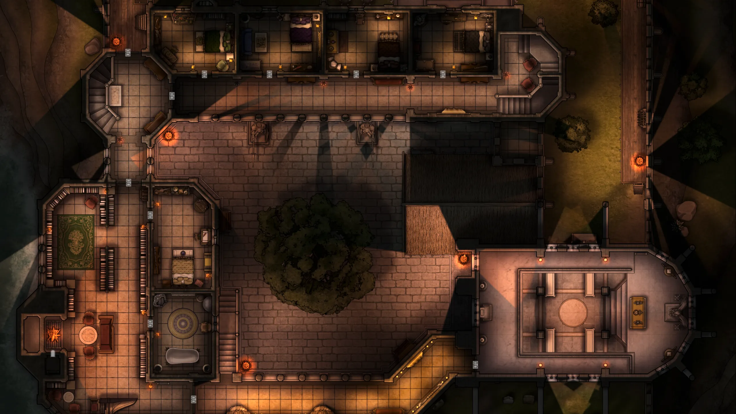The Restored Keep: Scene Levels Demo