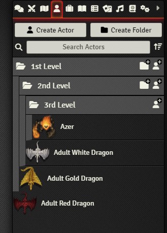 Subfolder Indent - Foundry Hub